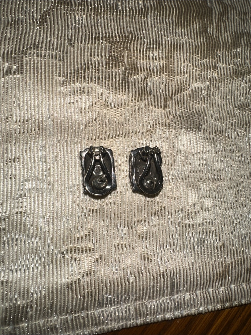 Vintage John Hardy Sterling Silver Statement Earrings - Picture 3 of 7